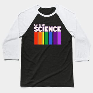 Let's Do Science (Retro) Baseball T-Shirt